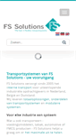 Mobile Screenshot of fssolutions.nl